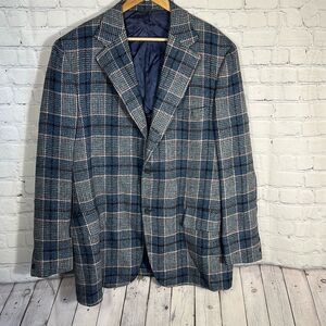 Vintage Don Nash Blazer Mens Blue Sport Coat Suit Jacket Gentlemen’s